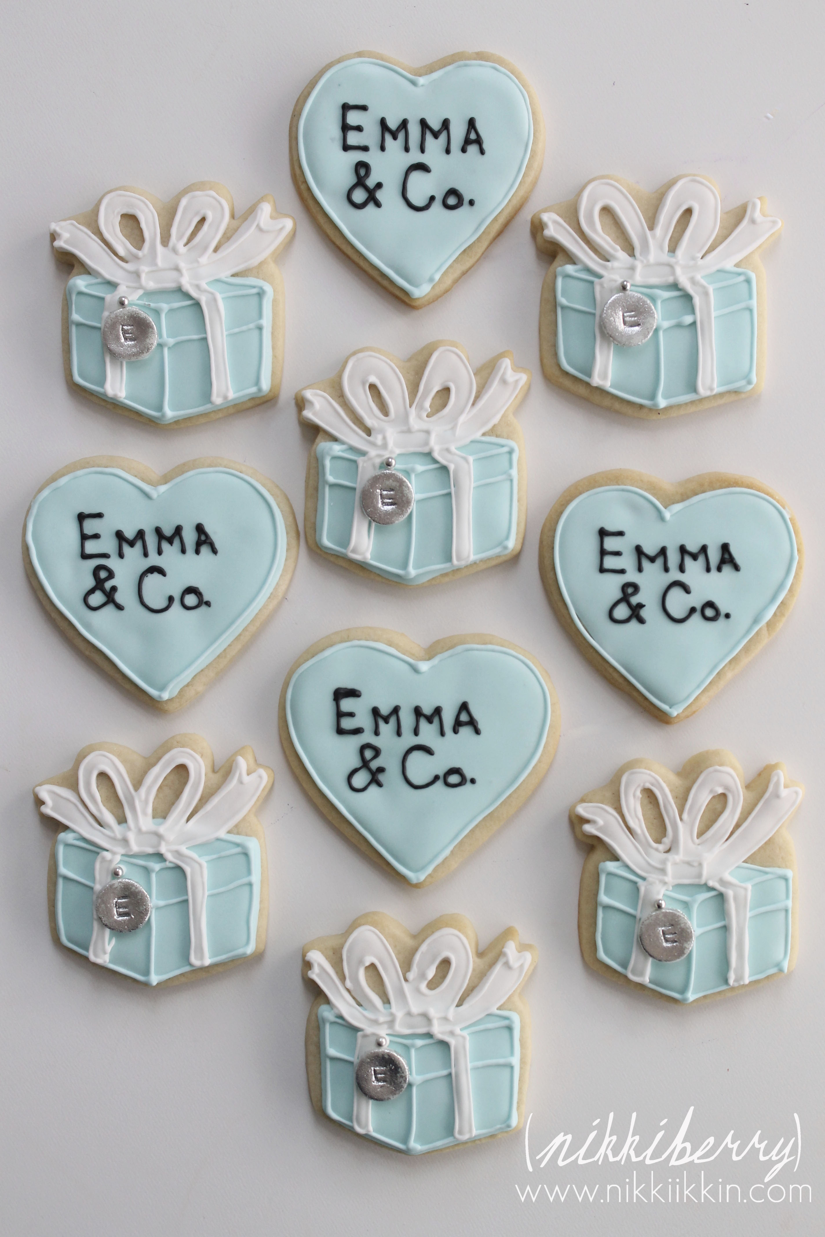 Tiffany and Co. Cupcake Toppers and 
